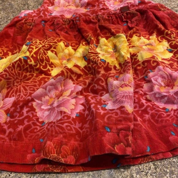 Kenzo Jungle Corduroy Floral Dress Jumper 12 Months - Picture 8 of 17